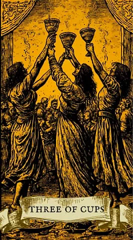 Three of Cups