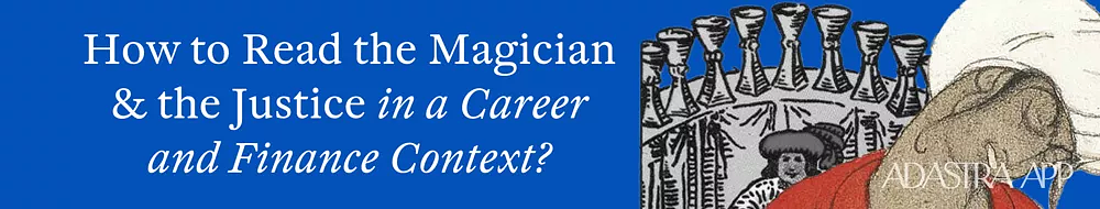 Together The Magician & The Justice Tarot Cards