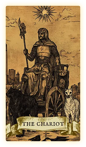 The Chariot card