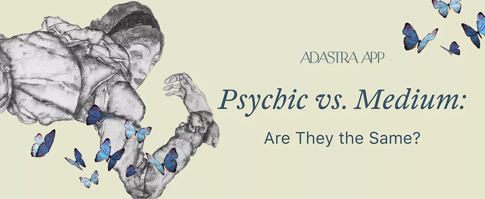 difference between medium and a psychic