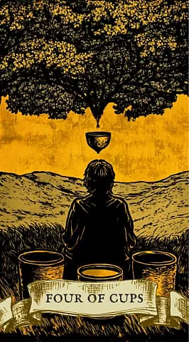 Four of Cups