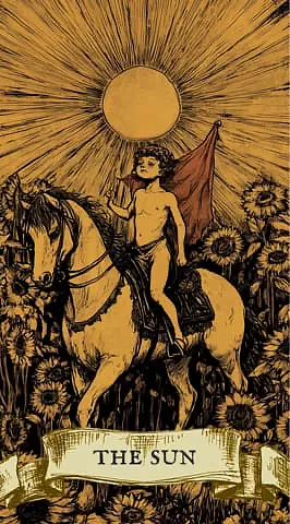 The Sun card