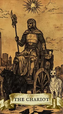 the card "Chariot"