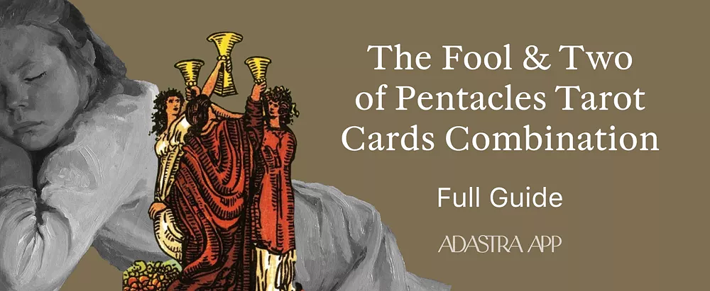Fool & Two of Pentacles Tarot Card Combination