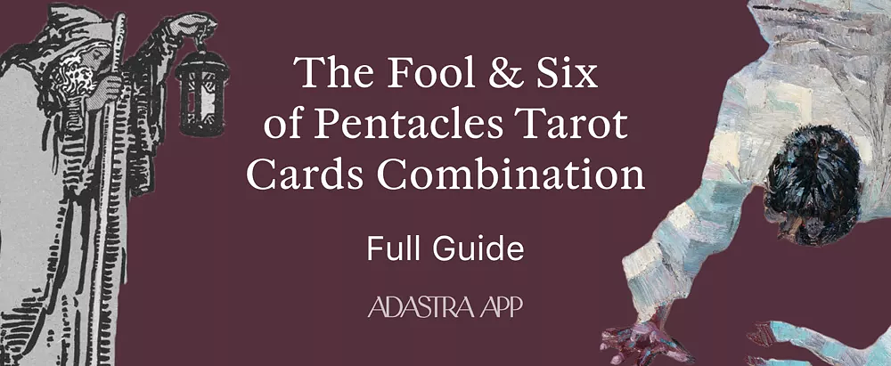 Fool & Eight of Pentacles Tarot Card Combination