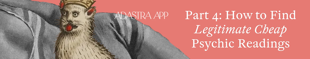 First time psychic reading discount