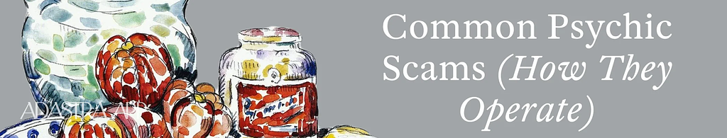 Fortune teller scams