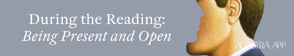 Getting ready for a psychic reading