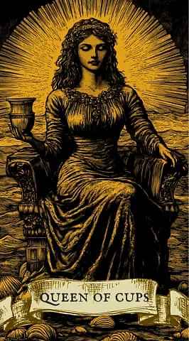 the card "Queen of Cups"
