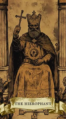 Today, the card "Hierophant" fell out for you