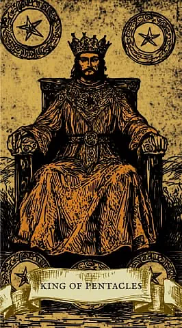 Today, the card "King of Pentacles" fell out for you