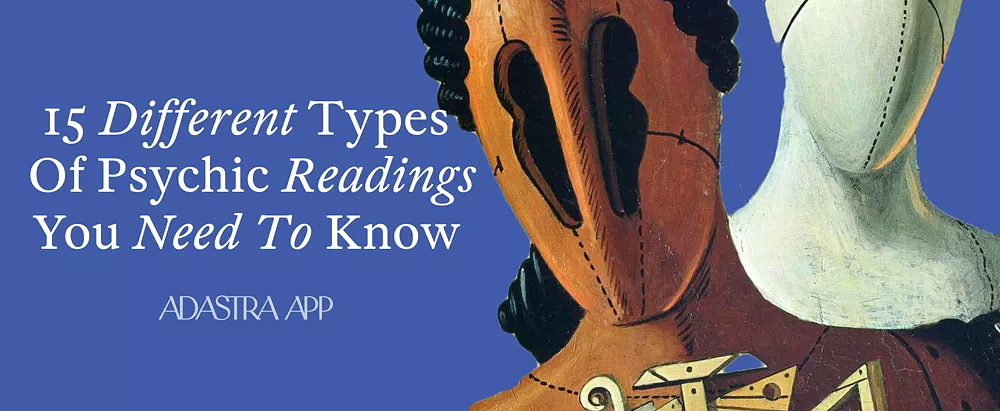types of psychic reading medium
