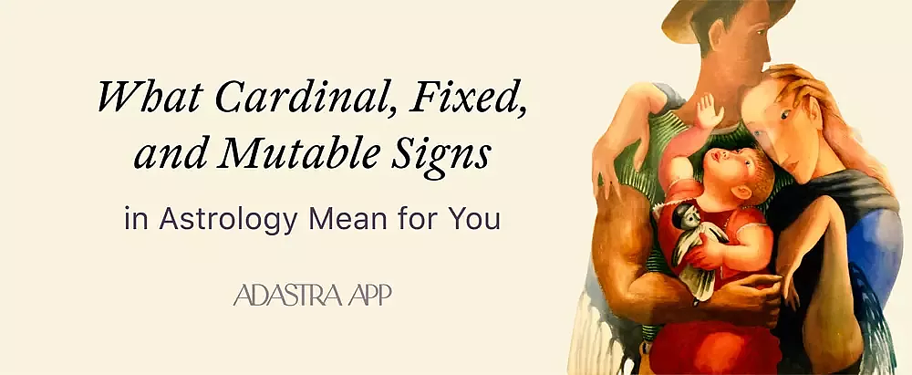 what does modality mean in astrology