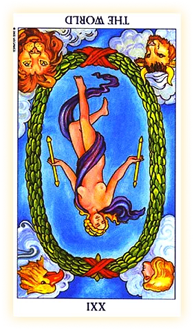 October 6. Today the reversed card "The World" fell out for you