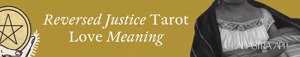 what does a justice tarot card mean