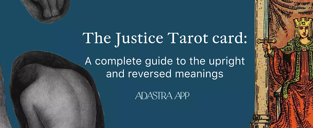 what does tarot card justice mean