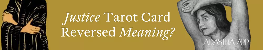 what does justice mean in a love tarot card reading