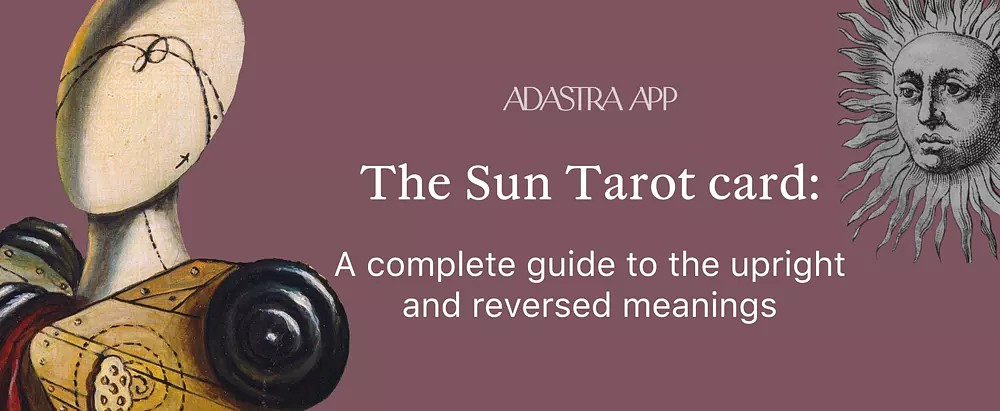 the sun tarot card meaning reversed