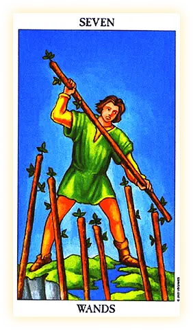 "Seven of Wands"