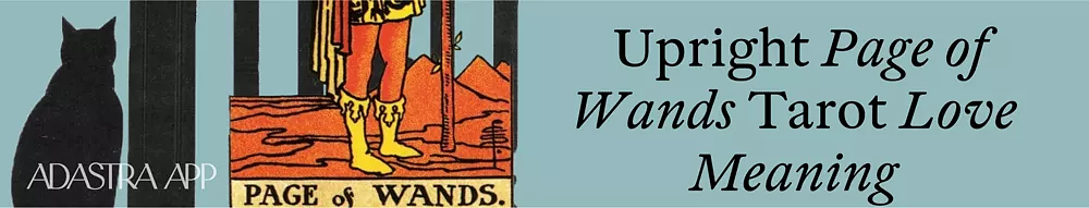 what does the page of wands mean in tarot cards