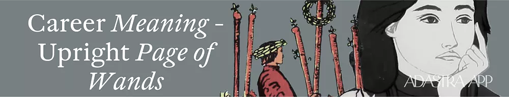 tarot cards meanings page of wands