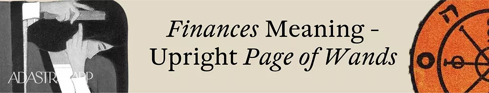 tarot card meaning page of wands