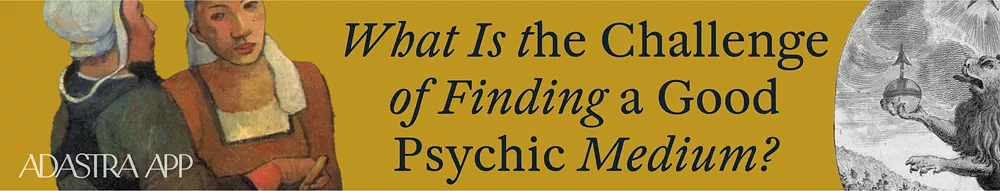 how to find a real psychic medium