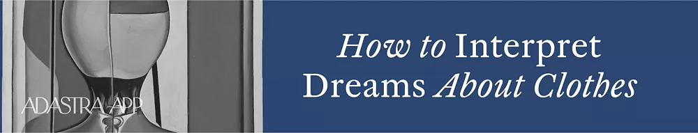 what do clothes represent in dreams