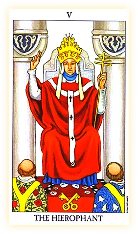 tarot card reading the Hierophant