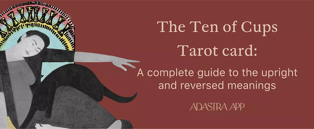 what does the ten of cups tarot card mean