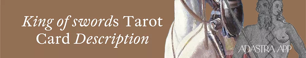 what does the king of swords mean in tarot cards