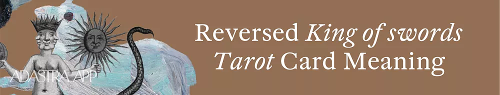 what does tarot card king of swords mean