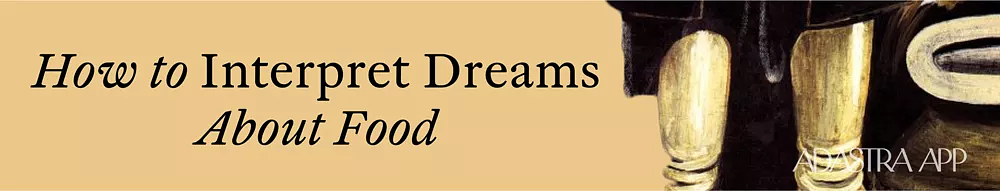 food meaning in dreams