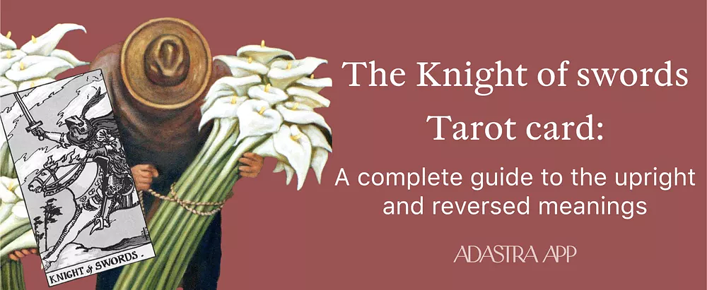 knight of swords reversed tarot card meaning