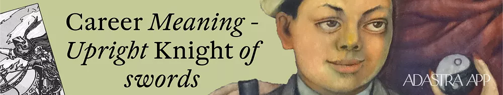 meaning of knight of swords tarot card