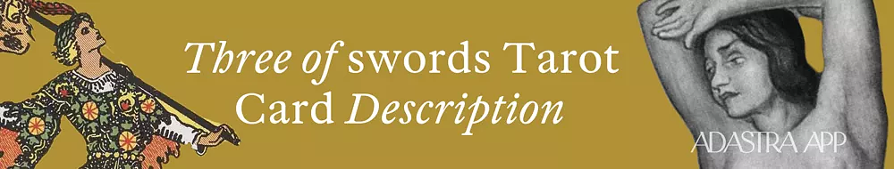 three of swords meaning in tarot cards
