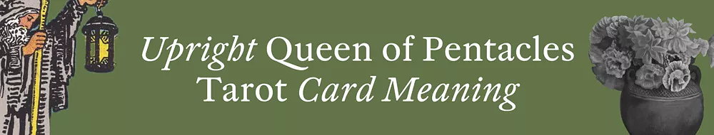 tarot card meanings queen of pentacles