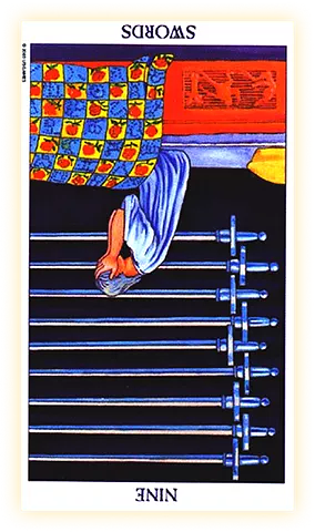 Nine of Swords reversed