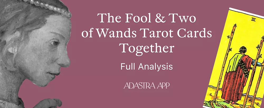 two of wands and fool compared