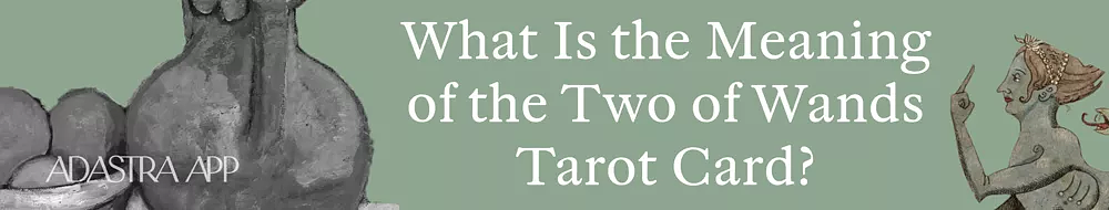 the fool and two of wands combination