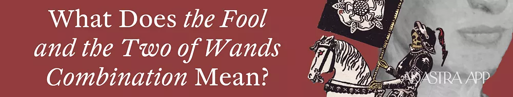 fool and two of wands tarot