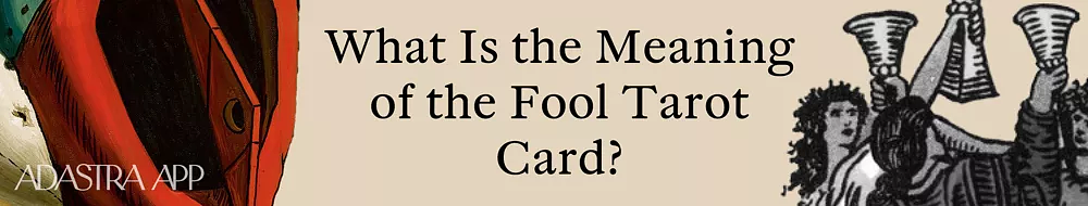 four of cups and the fool