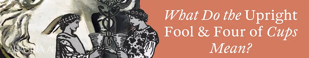 fool and four of cups tarot