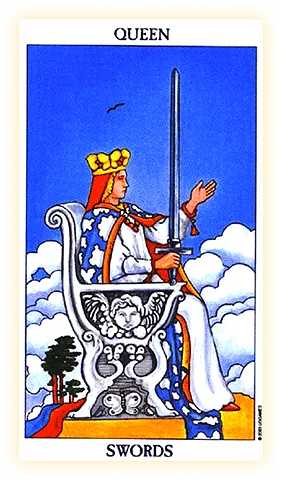 The Queen of Swords as feelings