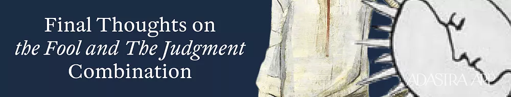 the fool and judgement tarot