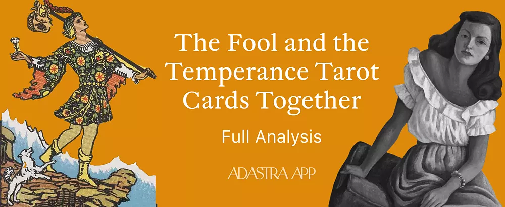 the fool and temperance combination