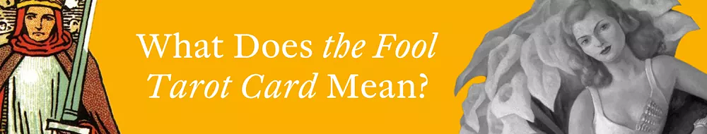 the fool and temperance tarot