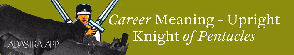 meaning of tarot card knight of pentacles