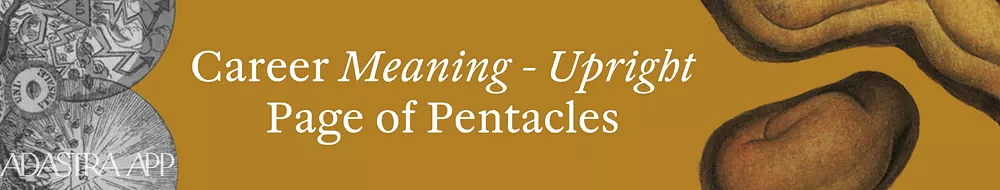 Page of Pentacles spiritual meaning