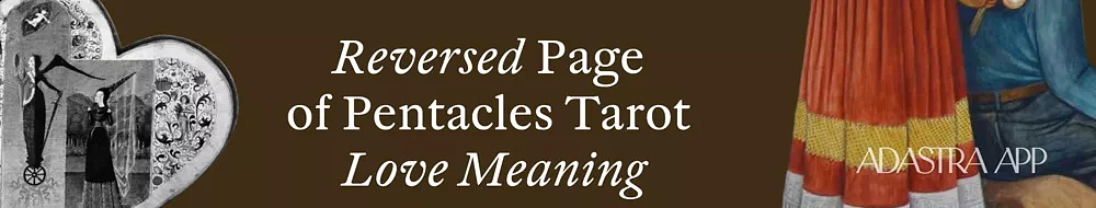 tarot cards page of pentacles meaning